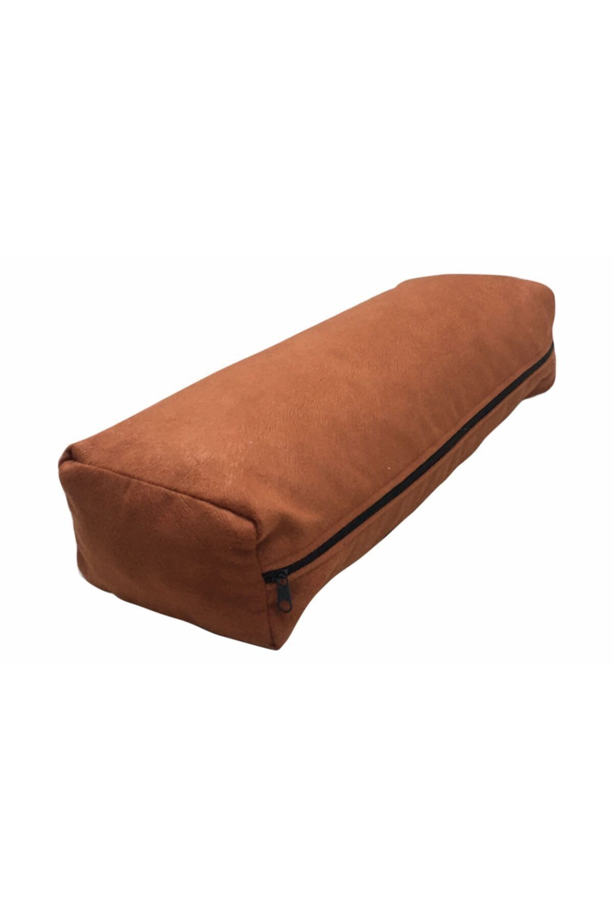 مت یوگا نارنجی مردانه و زنانه کوسن تقویت کننده 45x16x11 سانتی متر مستطیل REMEGE