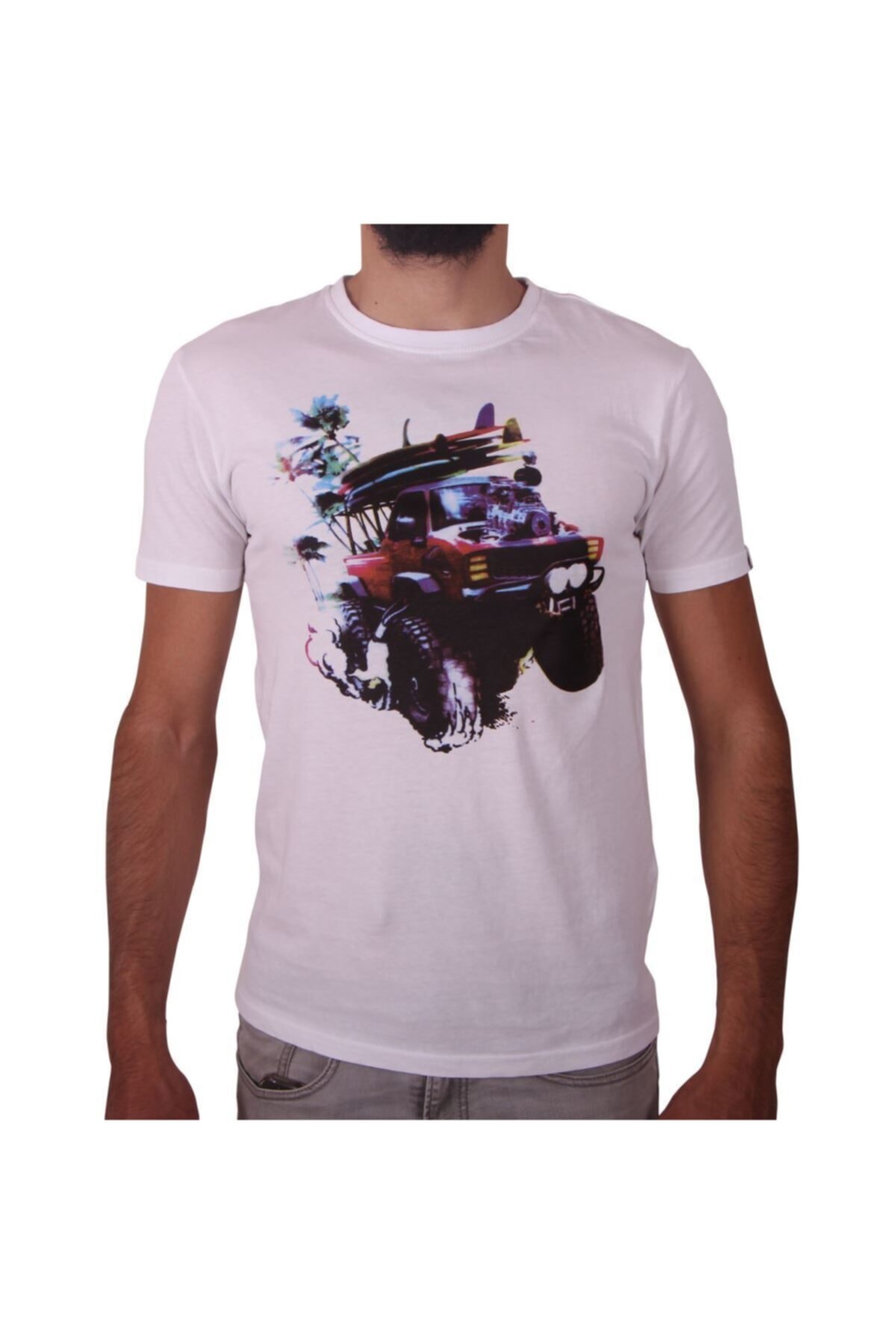 کوییک سیلور تی‌شرت بچه‌گانه کلاسیک طرح باغ هیولاها مدل Eqbzt03465t-wbb0