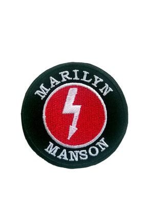 Marılyn Manson Rock Metal Patches Arma Kot Yaması x08