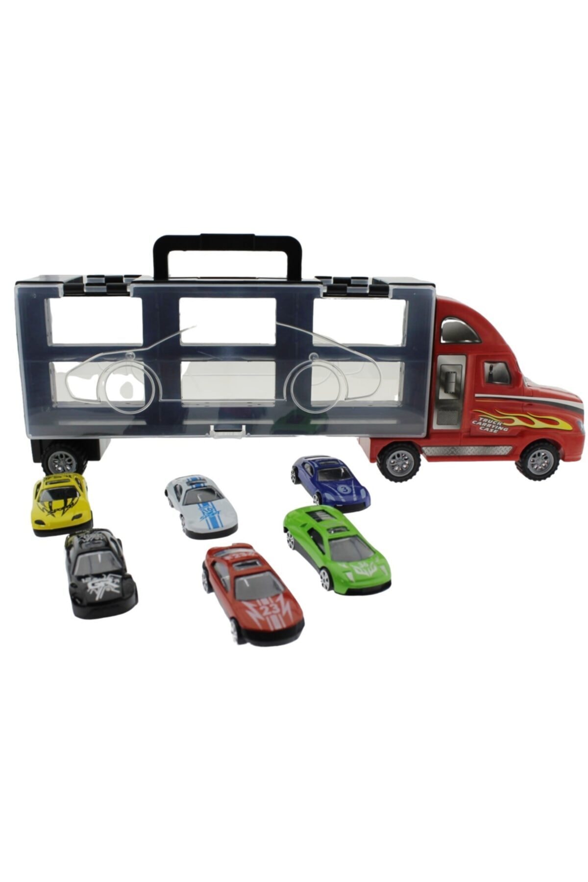 Mega Taşınabilir Die Cast Metal Araçlı Kamyon fotoğrafı 5 (önizleme)