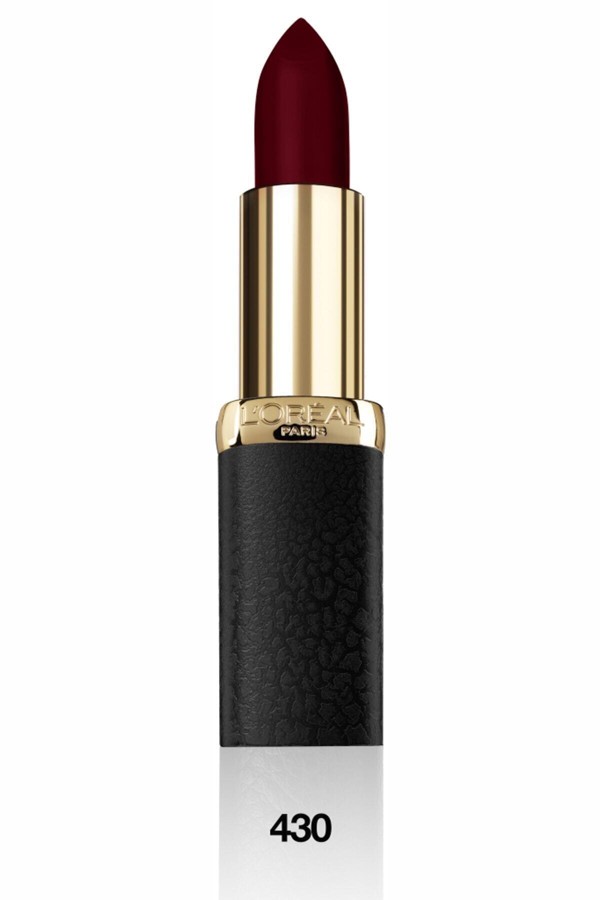 L'Oreal Paris Matte Lipstick - Color Riche Matte Addiction Lipstick 430 Mon Jules 3600523399956
