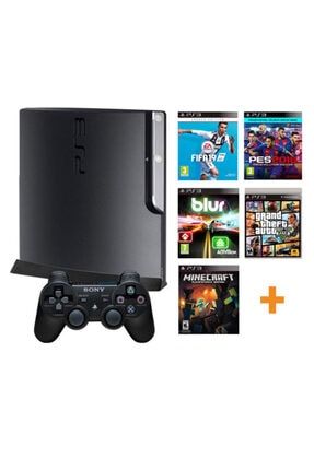 Playstation 3 500gb Yenilenmiş Oyun Konsolu 37 Adet Digital Oyunlu PS3500SLIM