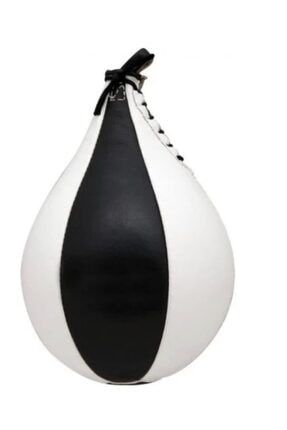 Pencikbol Hız Refleks Topu Punching Ball Askılı Boks Topu Beyaz-siyah PENCİKBOLBEYAZ