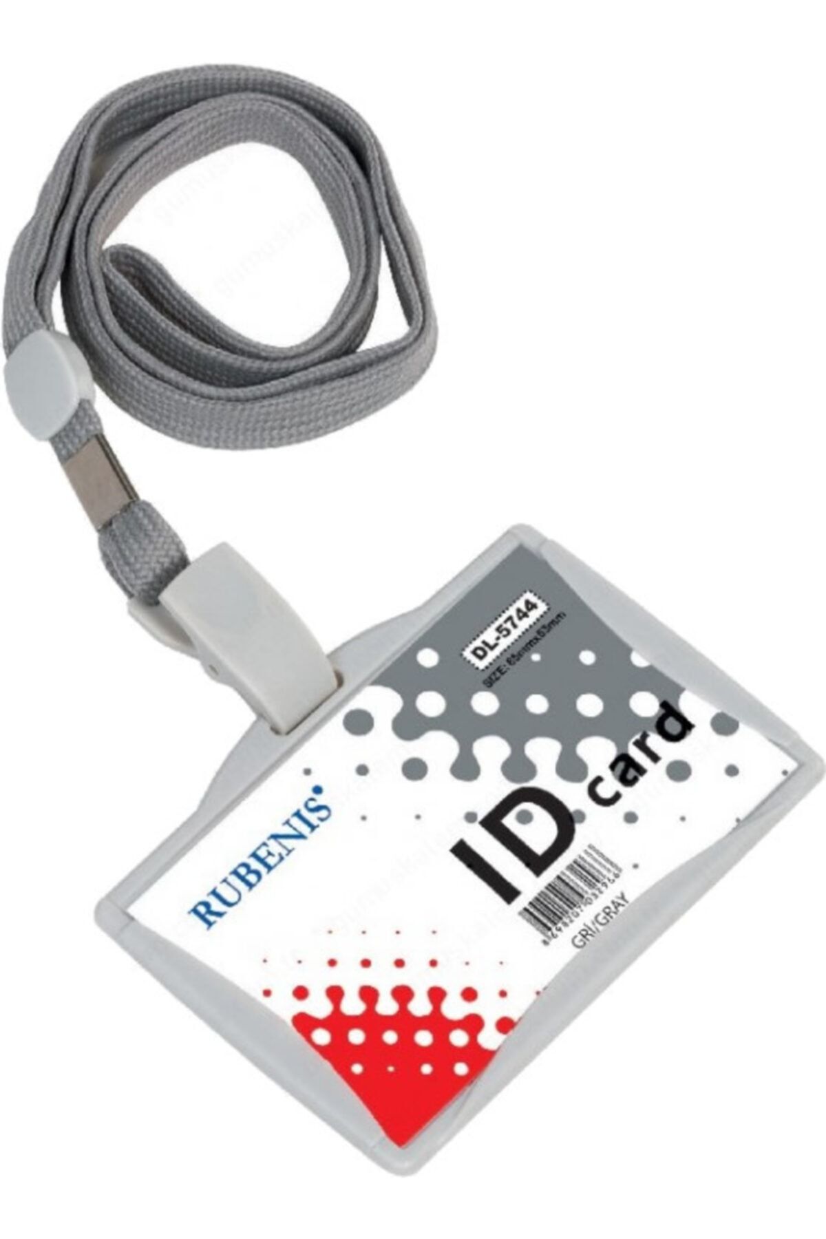 Rubenıs Dl-5744 Gri Ipli Yaka Kartı