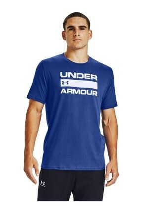 Erkek Spor T-Shirt - Ua Team Issue Wordmark Ss - 1329582-584