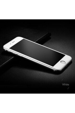 Iphone 8 Plus Mat Seramik Nano Tam Kaplayan Full Ekran Koruyucu Beyaz iph8plsbyzmt12