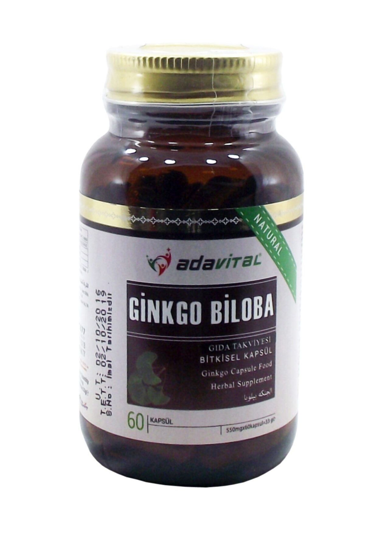 Gingko Biloba 60 Lı Kapsül