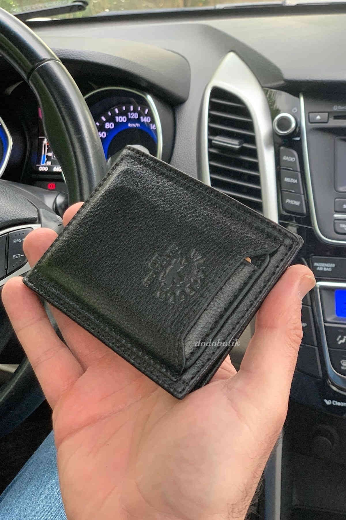 کیف پول مردانه مشکی Dodo4men | DD595 اورجینال - تصویر 4