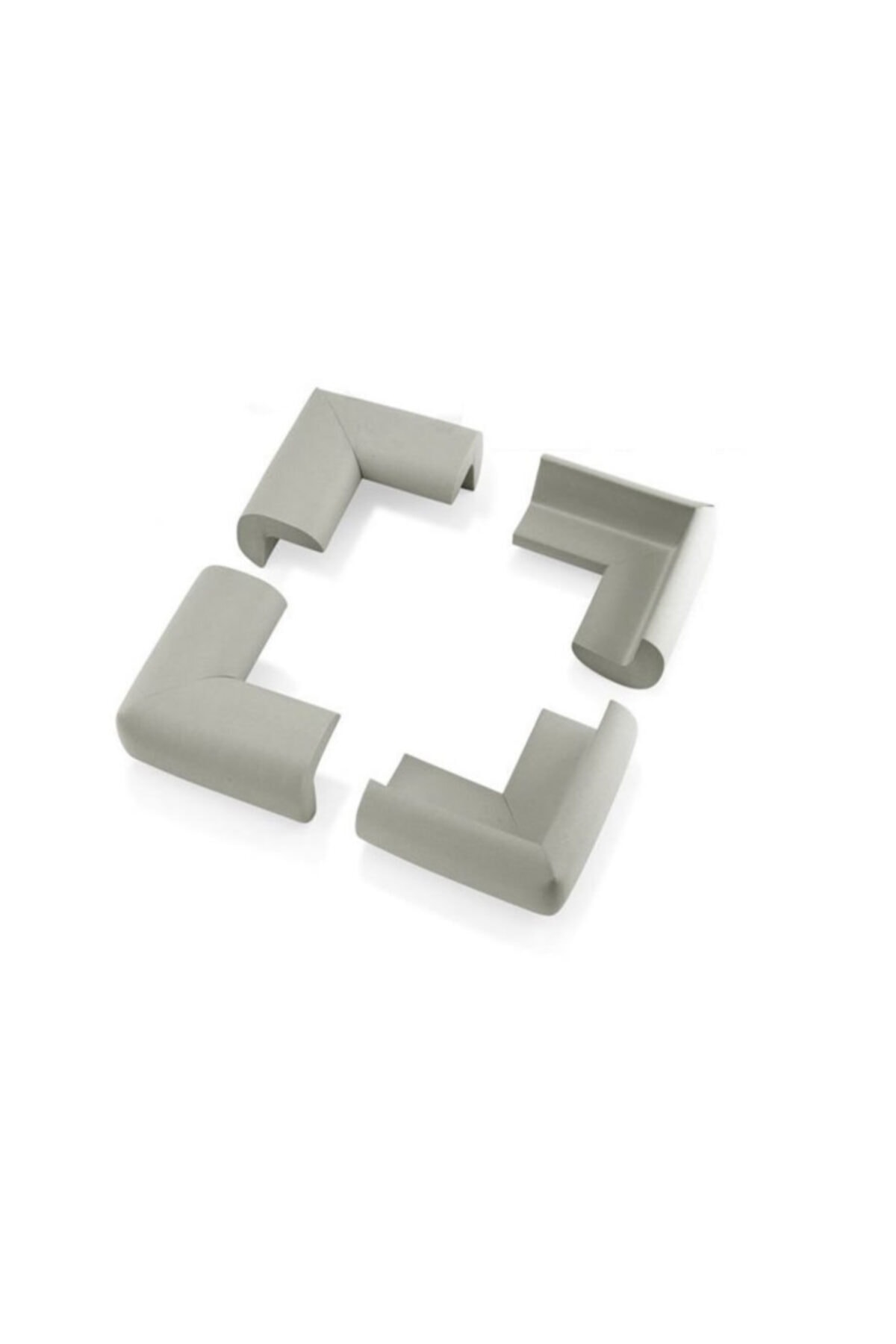 AGUBUGU BABY - Köşe Koruyucu - Kauçuk / Gri 4 Lü fotoğrafı 2 (önizleme)