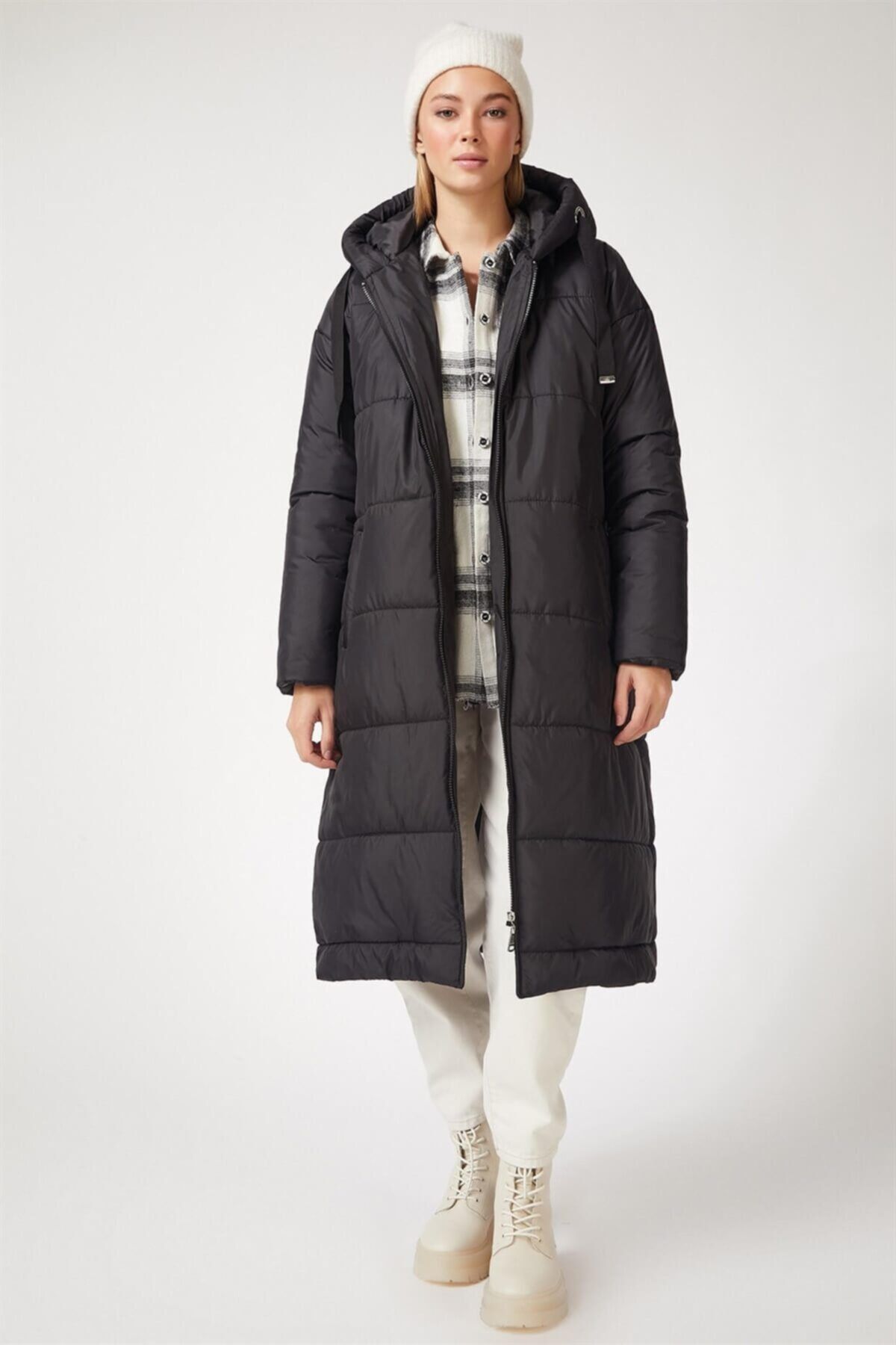 Penfield ruby puffer coat top