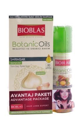 Botanic Oils Şampuan Sarımsak 360ml+argan Sıvı Saç Kremi 200ml 86924
