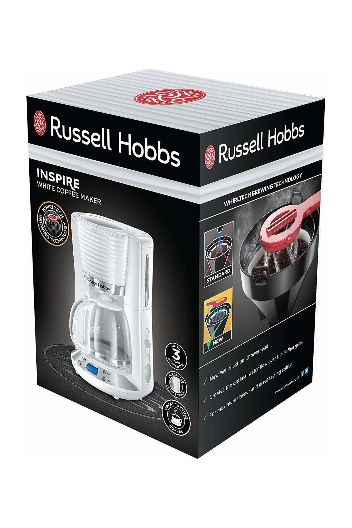 Russell Hobbs Inspire 24390-56 White Coffee Machine- Trendyol
