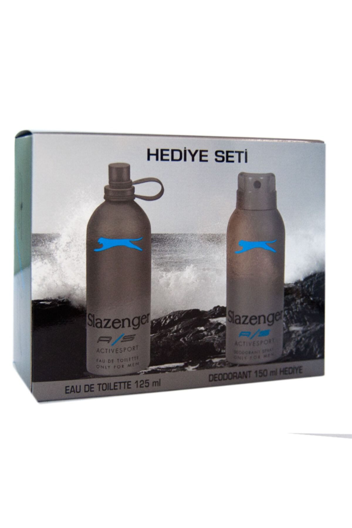 ست عطر مردانه + دئودورانت Active Sport Edt 125 ml 7788291013649 Slazenger