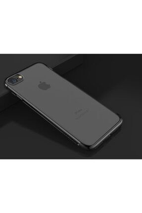Apple Iphone Se 2020 Kılıf Dört Köşeli Lazer Silikon iPhoneSE2020-Dörtköşe