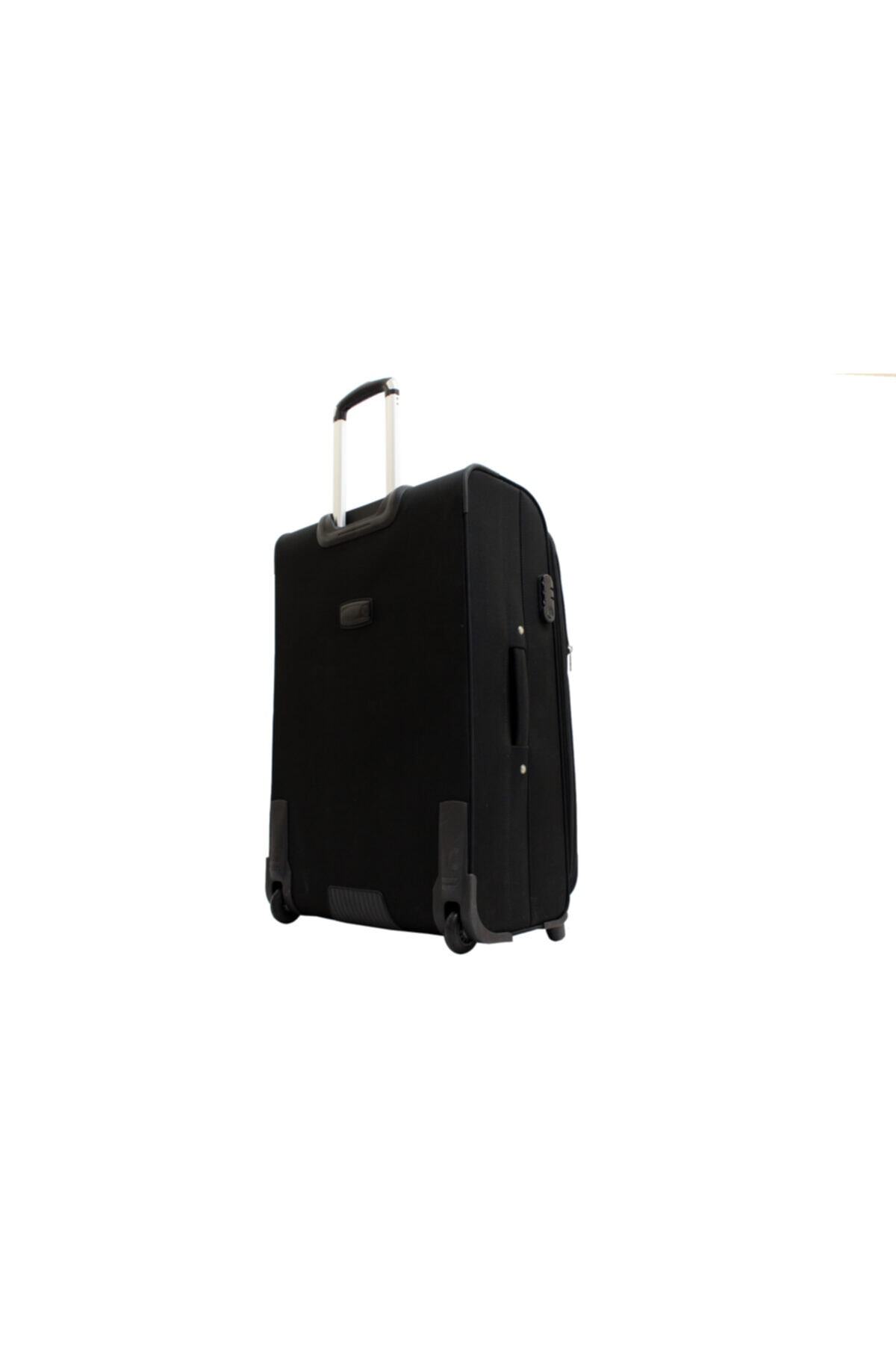 T2-04pc9100-1s Siyah Büyük Boy Valiz