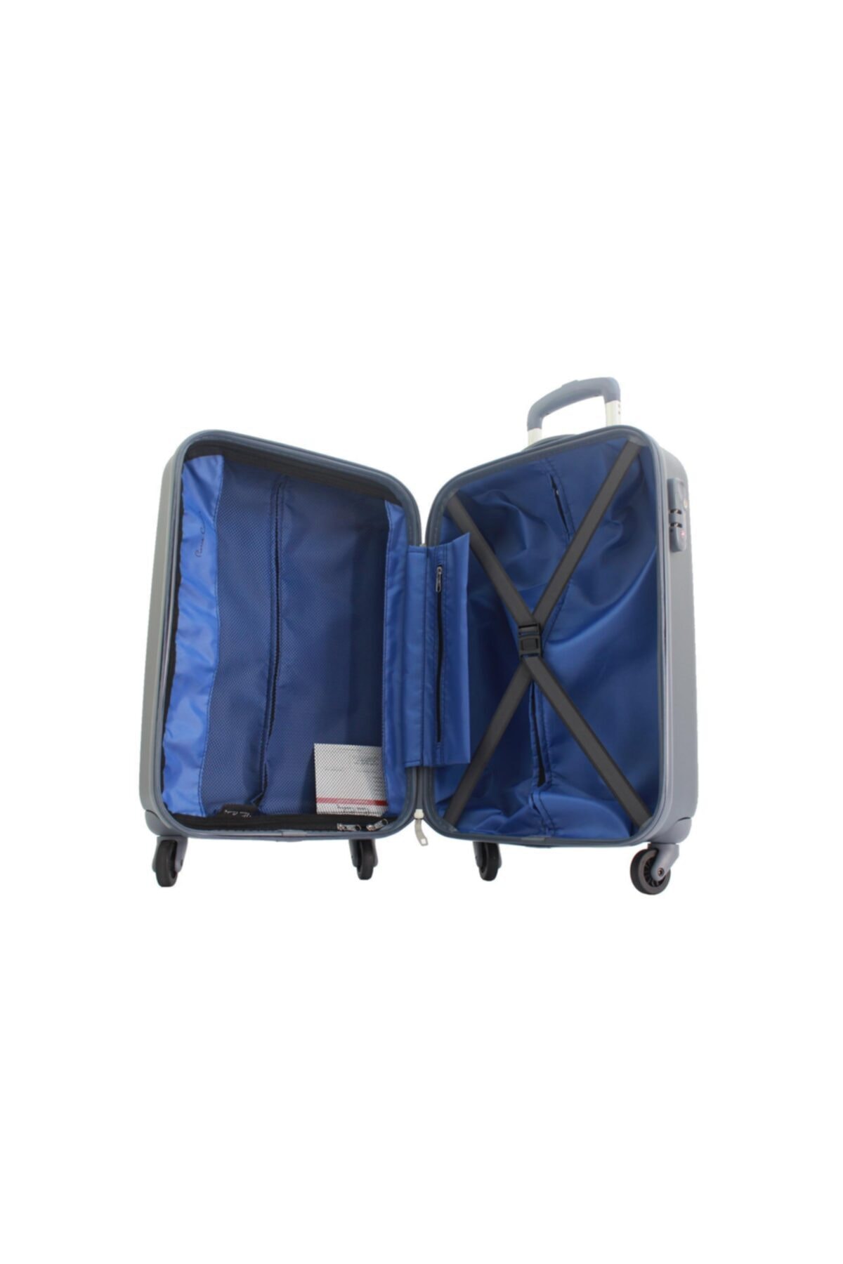 T2-04pc0400-2gr Gri Orta Boy Valiz