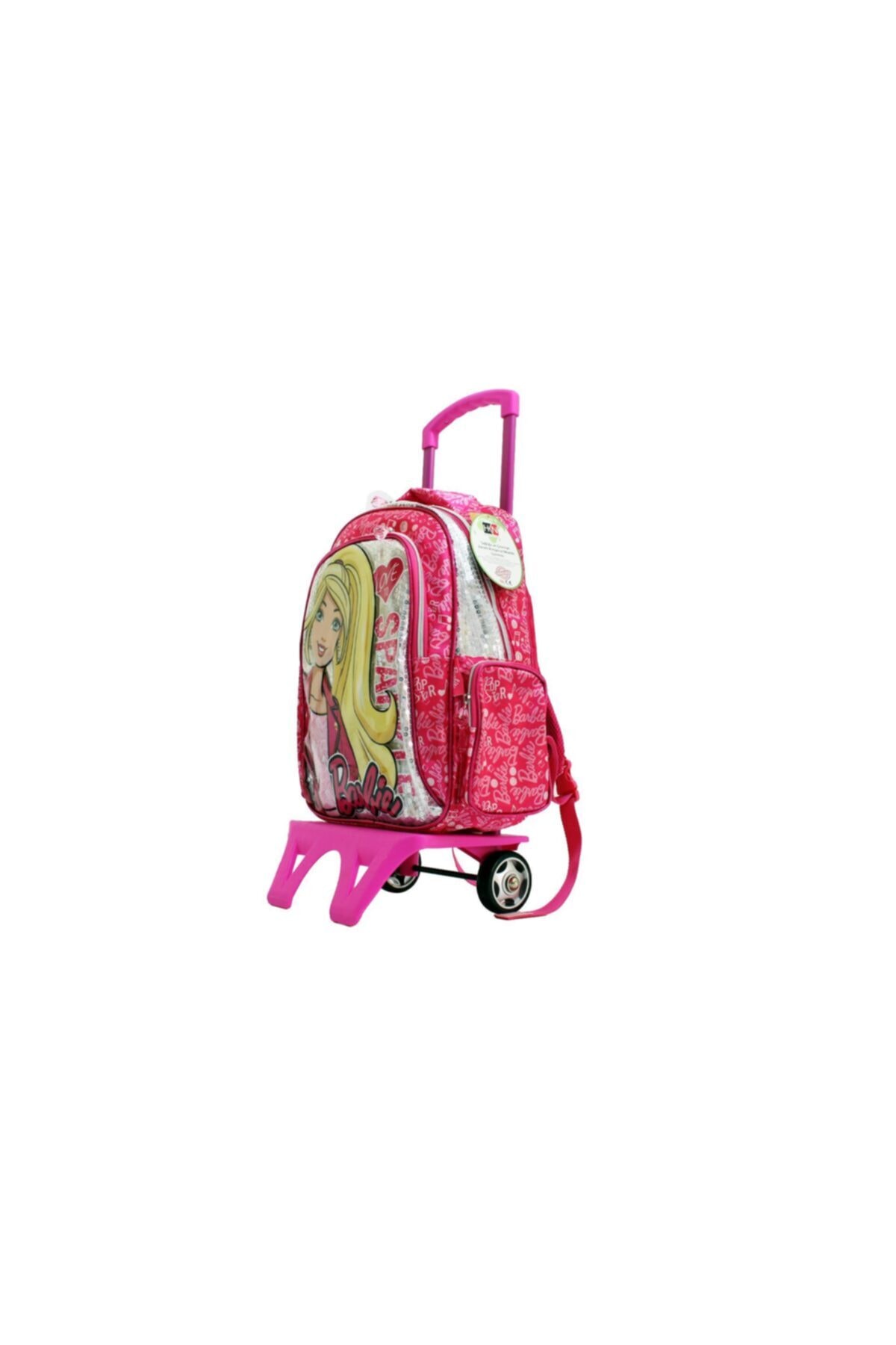 Hkn87455 Barbie Love To Sparkle Çocuk Valiz, Bavul, Sırt Çantası