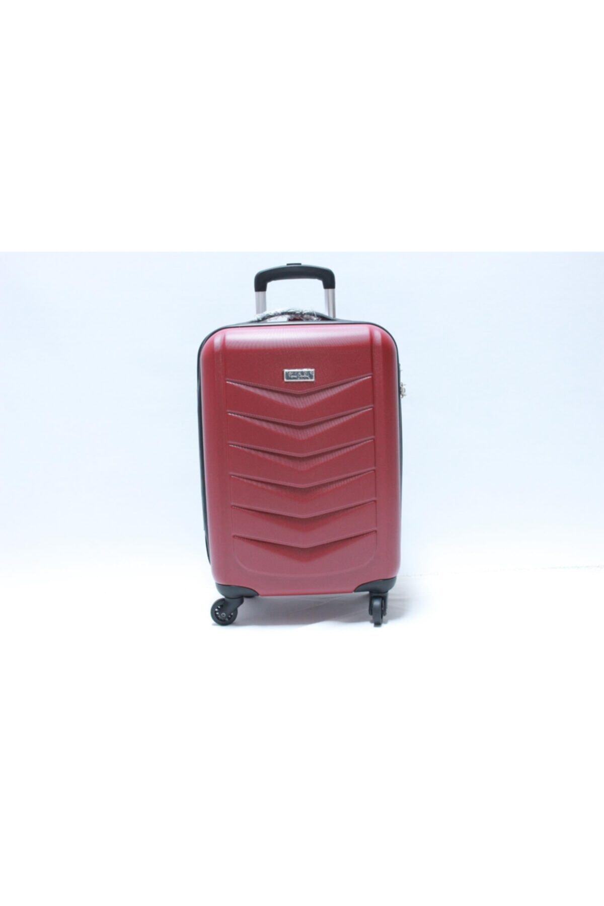 T2-04pc0400-1k Kırmızı Büyük Boy Valiz