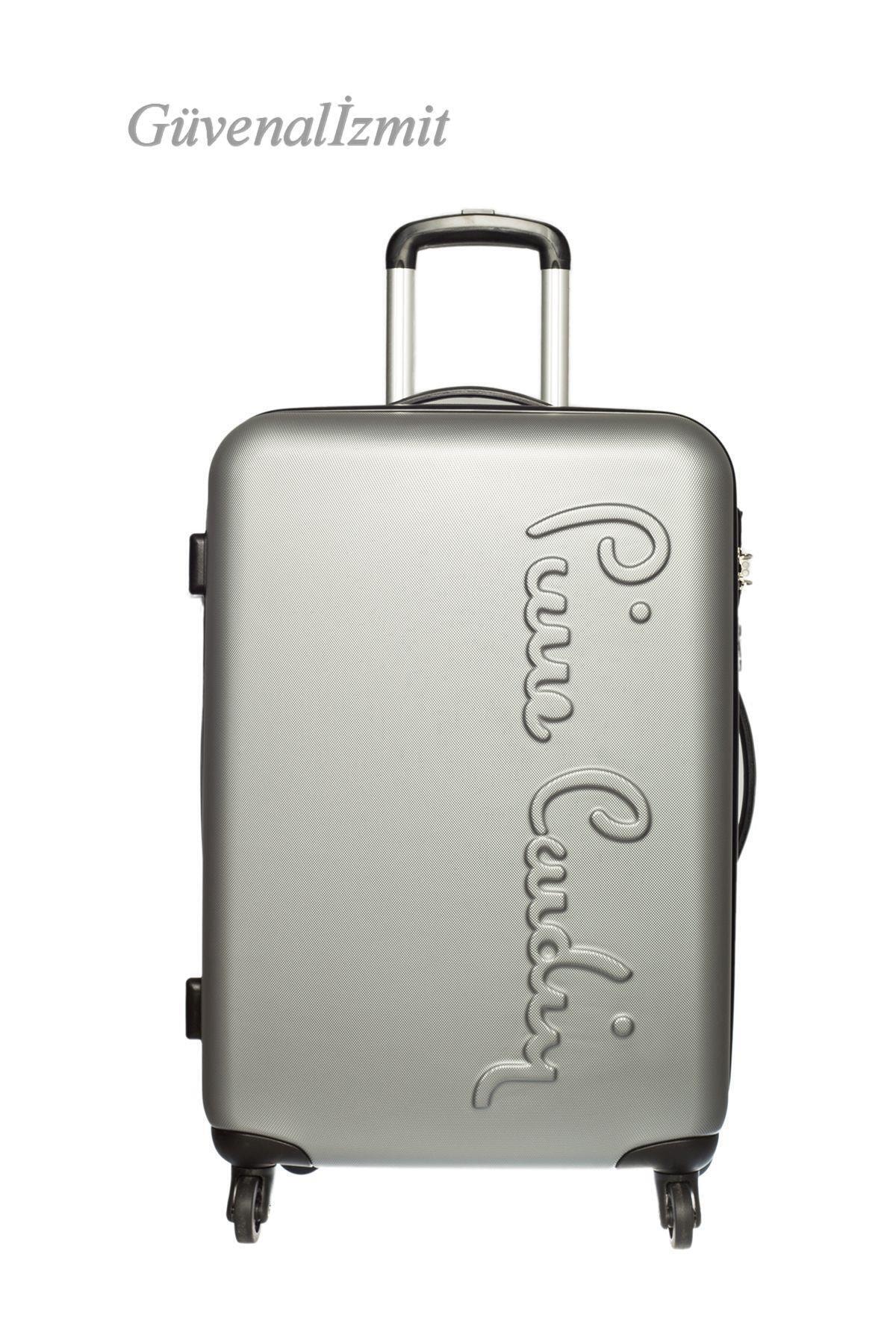T2-04pc2400-1gr Gri Büyük Boy Valiz