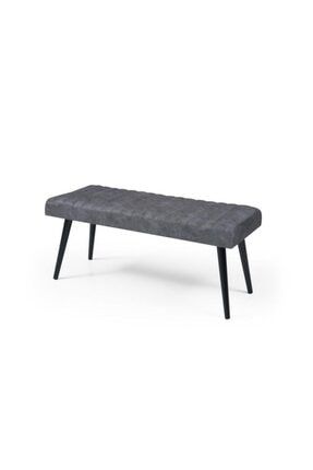 sivas gozde mobilya mutfak bank bench oturma markiz 95cm gri antrasit kumas fiyati yorumlari trendyol