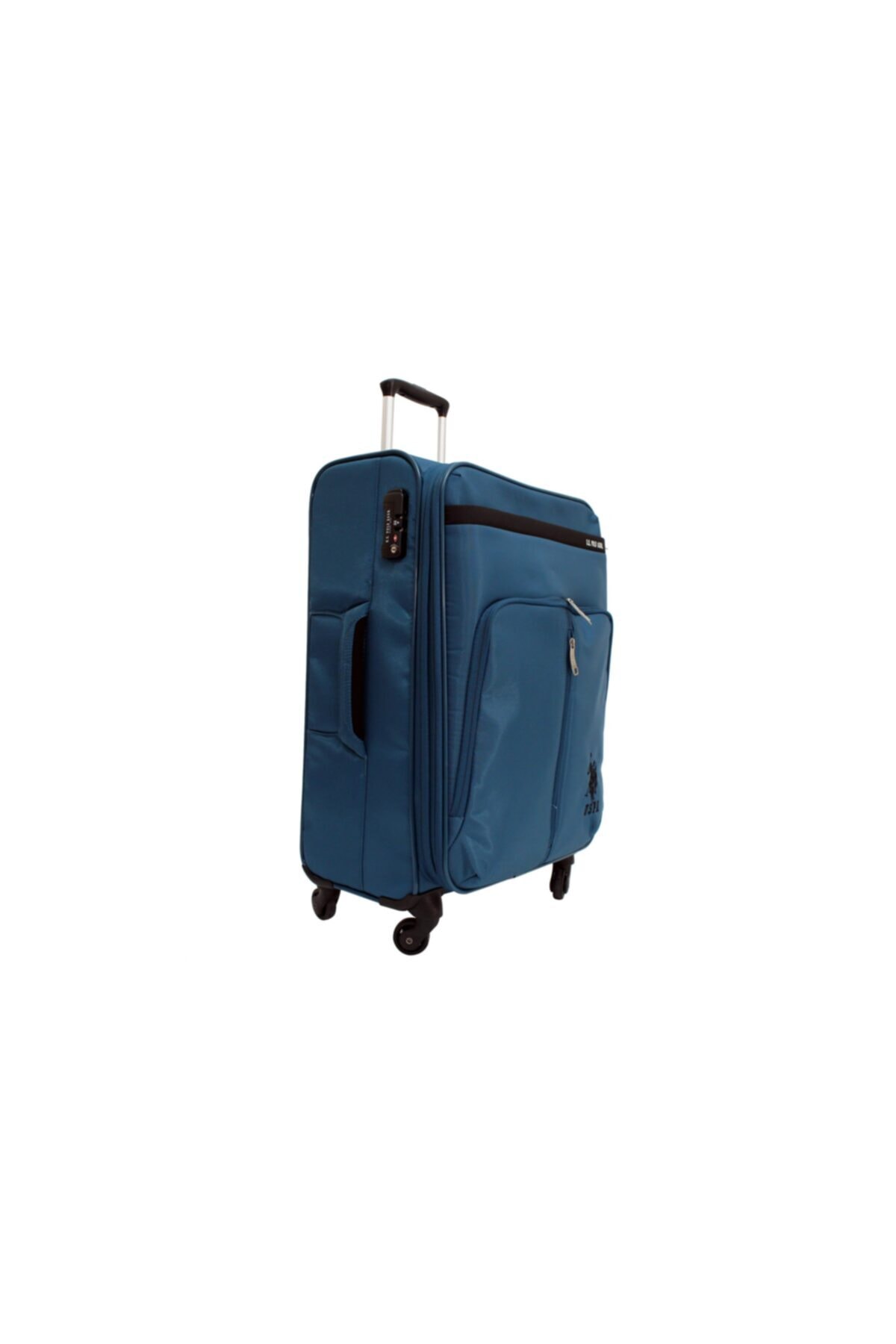 Plvlz 6049a-1m Us Polo Assn. Mavi Büyük Boy Valiz, Bavul