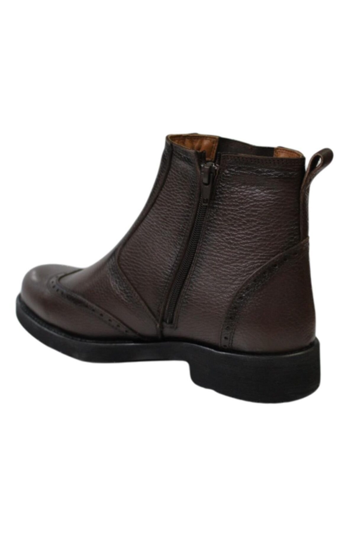 بوت مردانه قهوه ای KALE | Kale-0434-Siyah اورجینال - تصویر 4