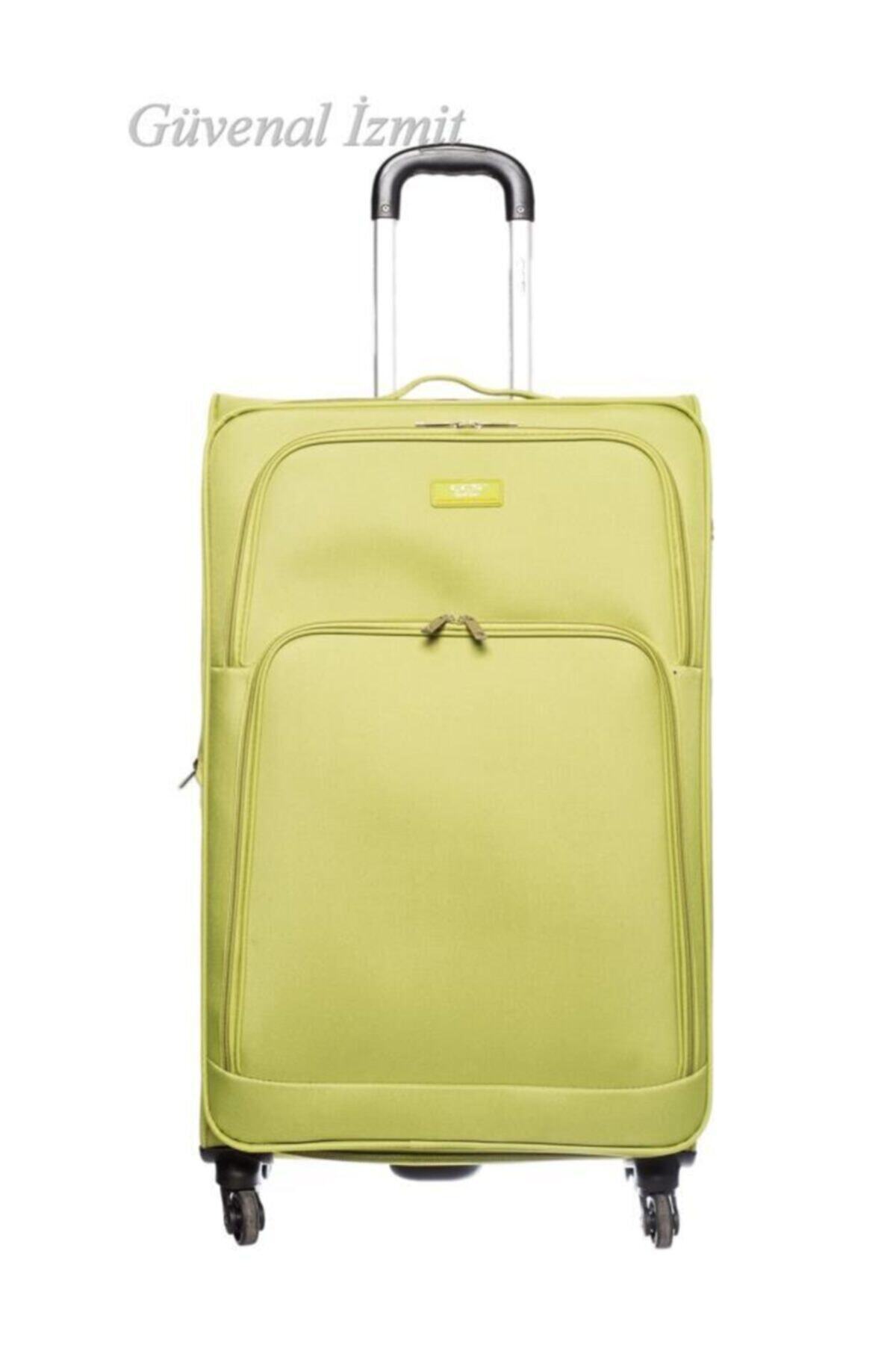 5120y-3 50 Cm Yeşil Kabin Boy Valiz, Bavul