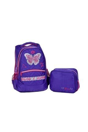 Kids Love L5024 Butterfly Kiz Cocuk Ilkokul Sirt Cantasi Trendyol