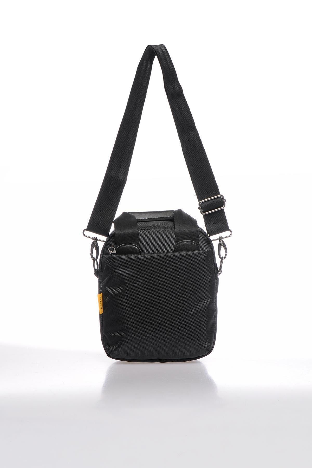 کیف دستی مشکی مردانه سیاه آویز FSCO64936 Fossil