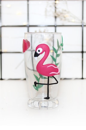 Flamingo Kahve Yanı Su Bardağı MEOW019