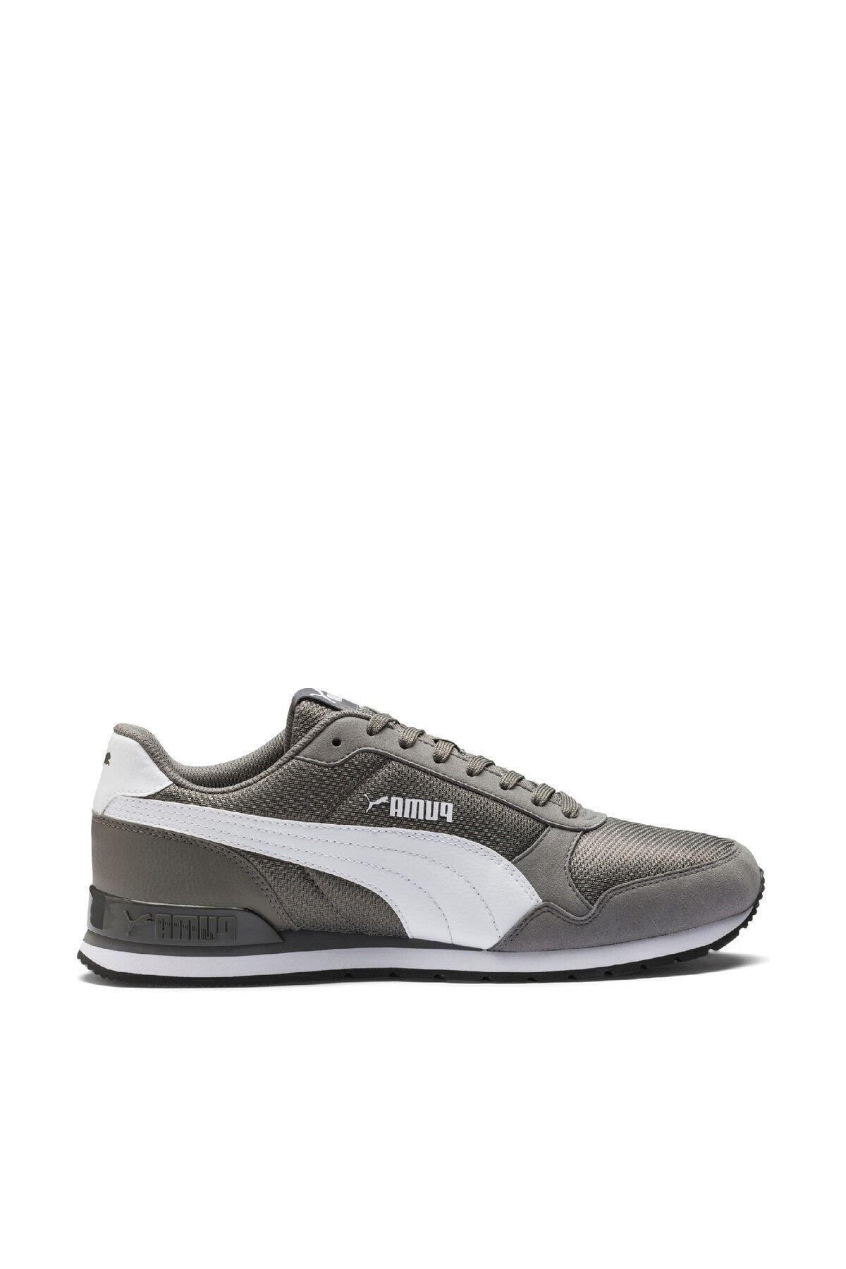 Puma St Runner V2 Mesh Gri Beyaz Erkek Sneaker Ayakkabı 100407799 Fiyatı,  Yorumları - TRENDYOL
