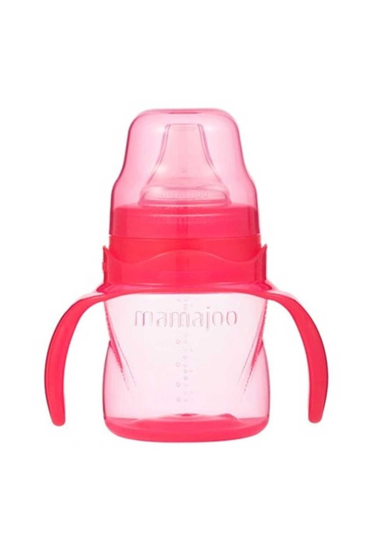 Mamajoo Kulplu Eğitici Bardak 160 ml / Pembe
