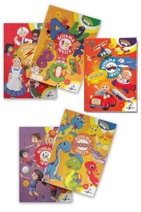 Cocuk Gezegeni Aktiviteli Boyama Kitaplari Set 2 5 Kitap Trendyol