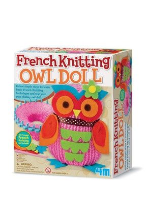 French Knitting Owl Doll / Örgü Baykuş Bebek U240973
