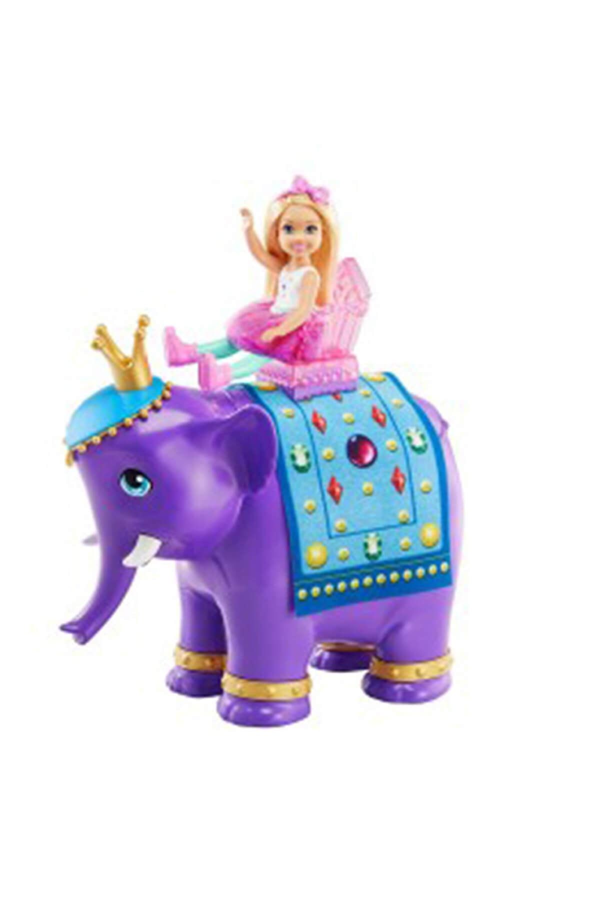 Barbie dreamtopia chelsea shop doll and elephant