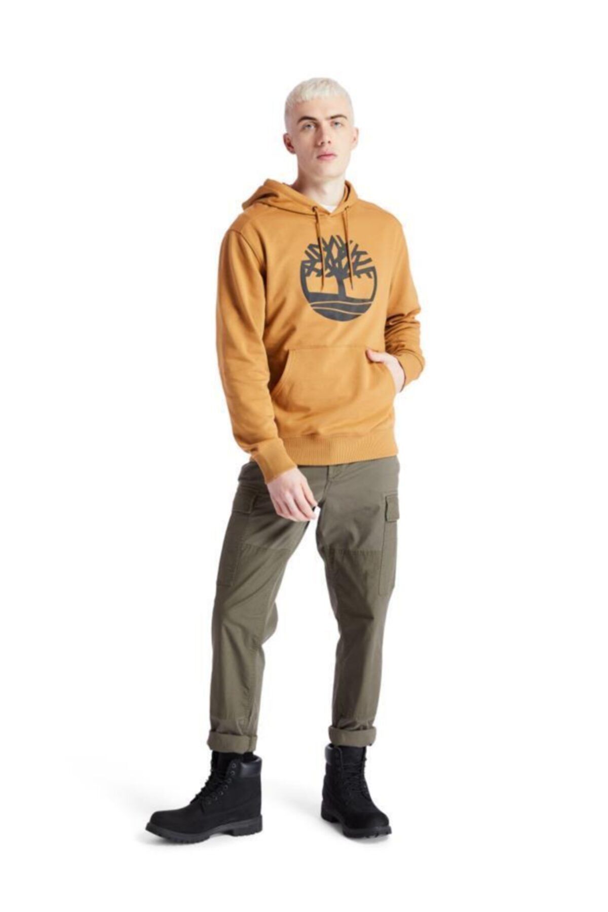 Timberland Sweatshirt Black Trendyol