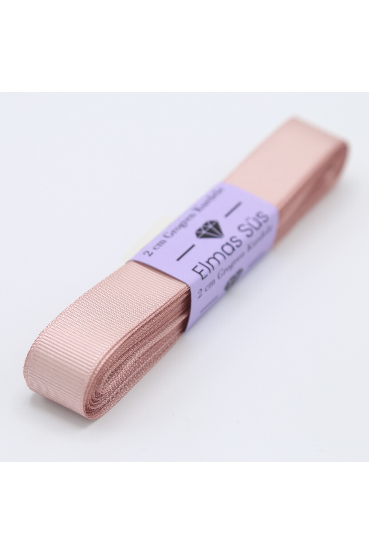 Dusty Rose Grosgrain Ribbon (2cm 10m)