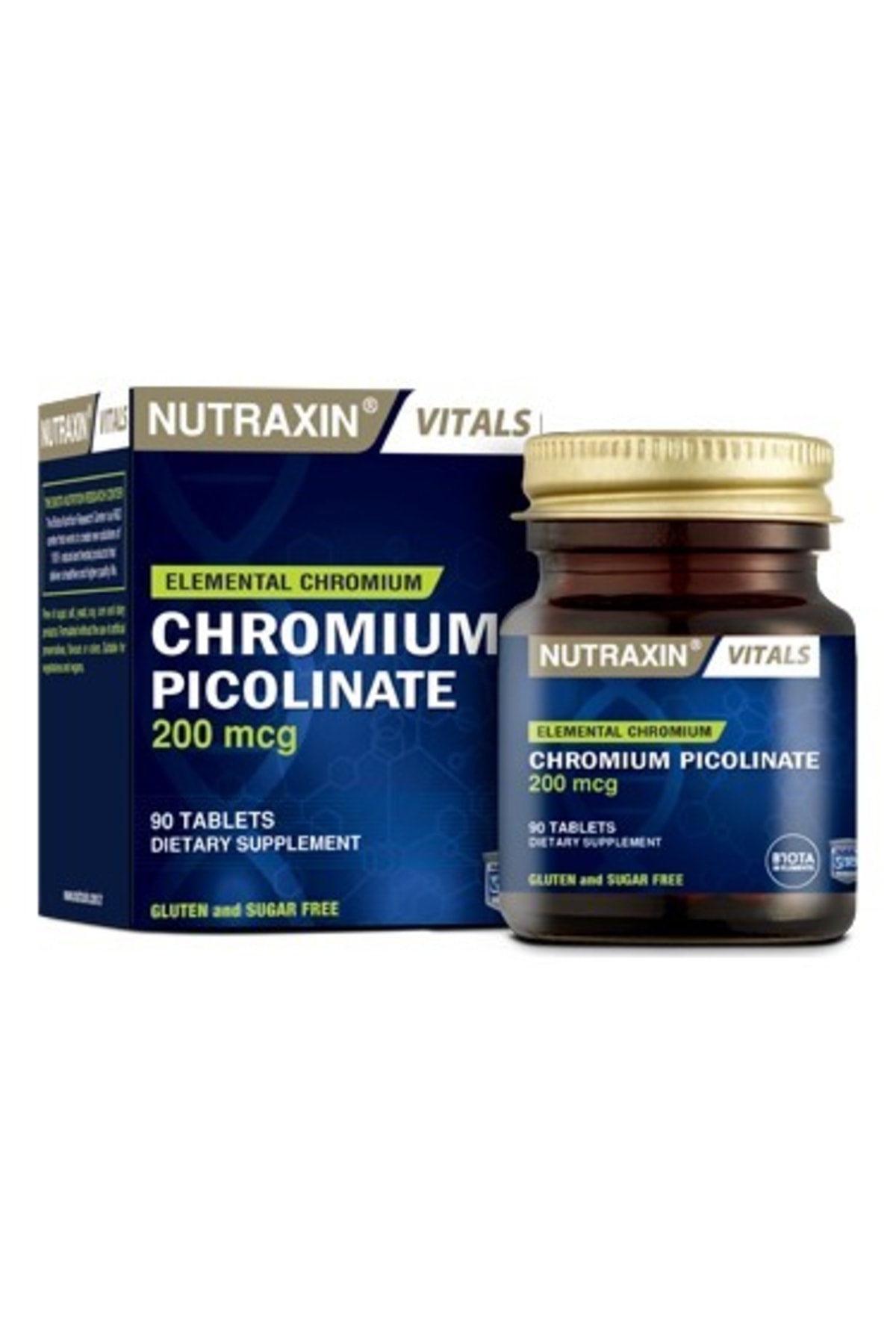 Nutraxin Chromium Picolinate 200 Mcg 90 Tablet