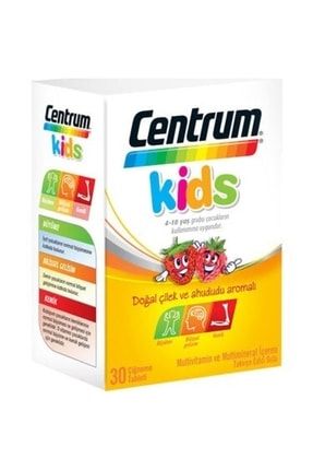 Kids 4-10 Yaş Çocuk Vitamini 30 Çiğneme Tableti ZN4OKCYT