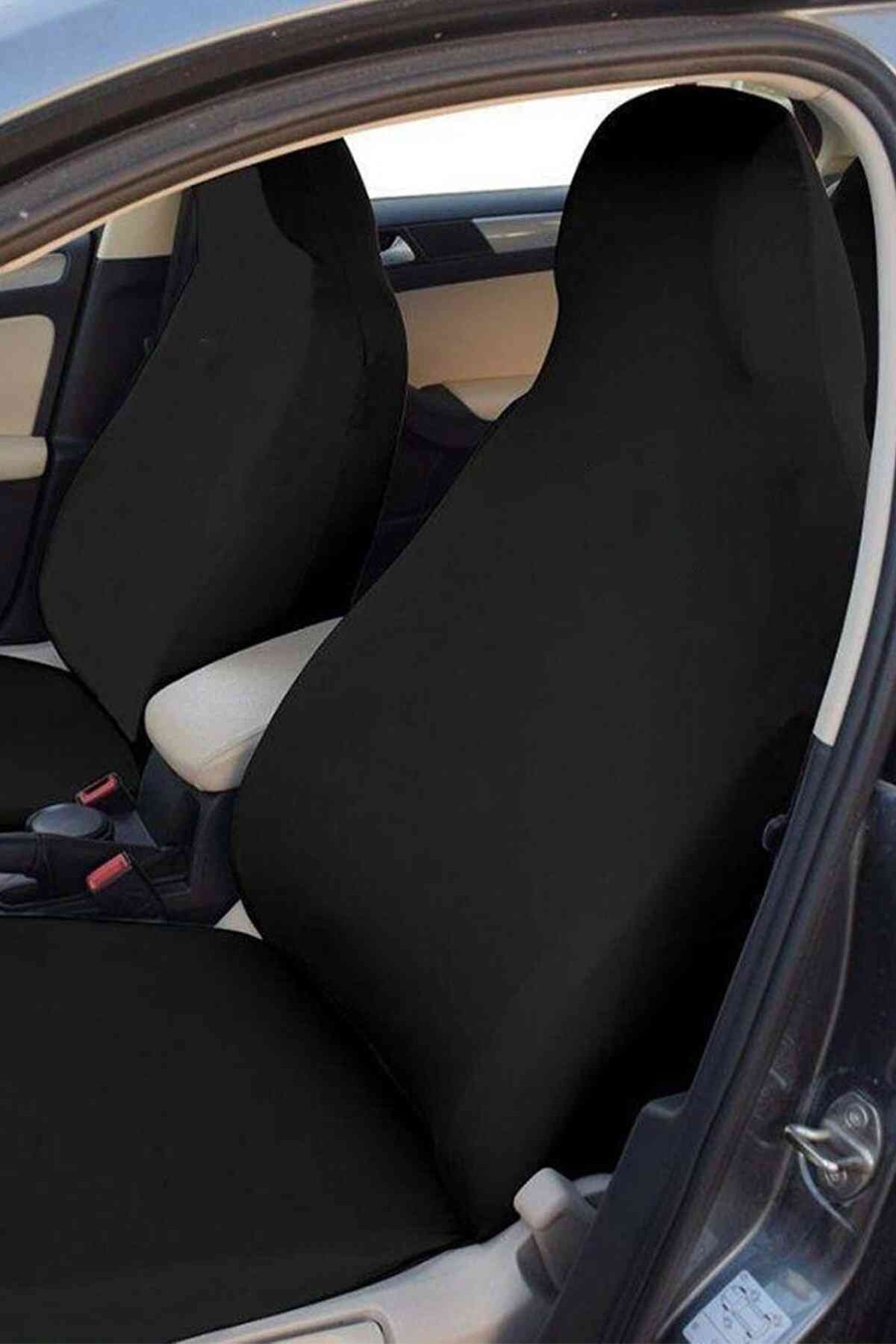 Genel Markalar Isuzu D-max Oto Koltuk Koruyucu Kılıf Araç Siyah Penye Servis Kılıfı Takım fotoğrafı 6 (önizleme)