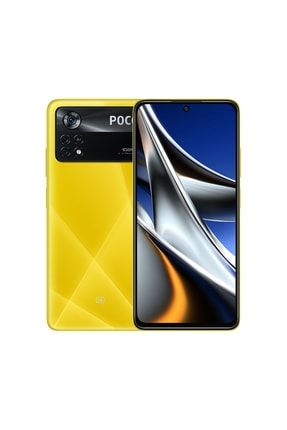 Poco X4 Pro 5G 8 GB+256 GB Akıllı Cep Telefonu - Sarı (Xiaomi Türkiye Garantili) POCO X4 PRO