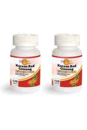 Nutrition Korean Red Ginseng Kore Ginsengi 500 Mg 2x120 Tablet A61