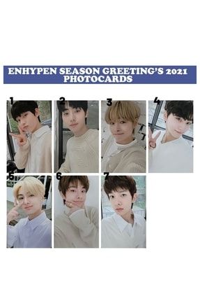 Enhypen '' 2021 Season Greeting's '' Kart Seti ENHYPEN_2021_SG_PC
