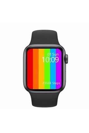 Smart Watch 6 Plus Akıllı Saat Super Copy 2.nesil 2022 w26SİYAH