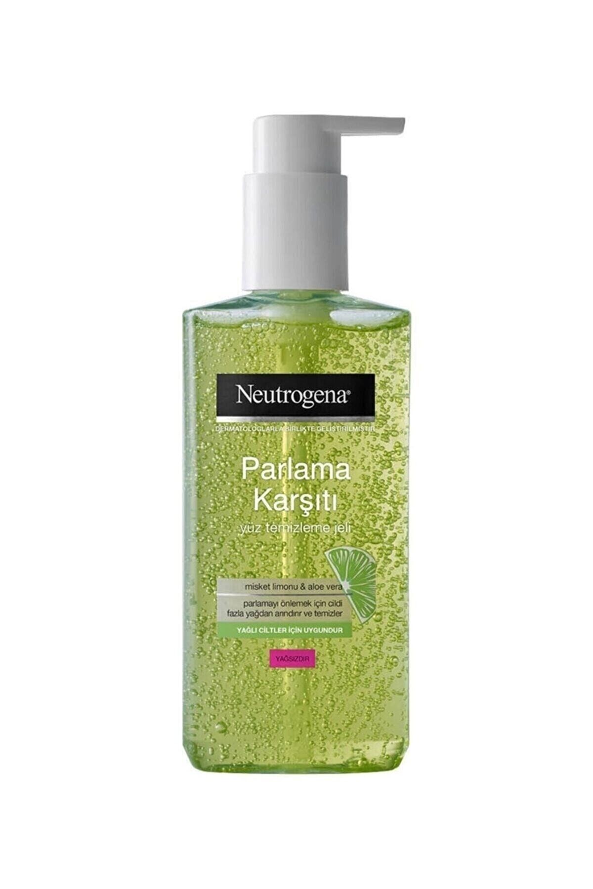 Nt Visibly Clear Pore & Shine ژل پاک کننده ضد براق 200 میلی لیتر Neutrogena