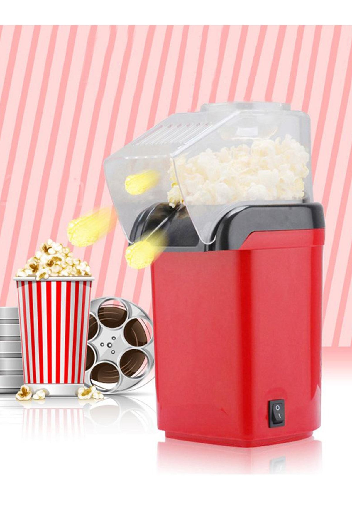 Teknobab-Practical Popcorn Machine - Short Design 1