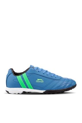 Henrık Halısaha Futbol Krampon Ayakkabı Saks Mavi / Yeşil SA12FK211