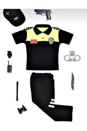 Unisex Çocuk Trafik Polisi Kıyafet Seti COCUKSAHINTRAFIKPOLISKIAYFETI