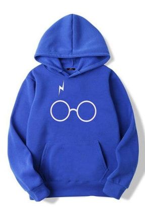 Mavi Harry Potter Kapüşonlu Sweatshirt Hoodie 9087898r