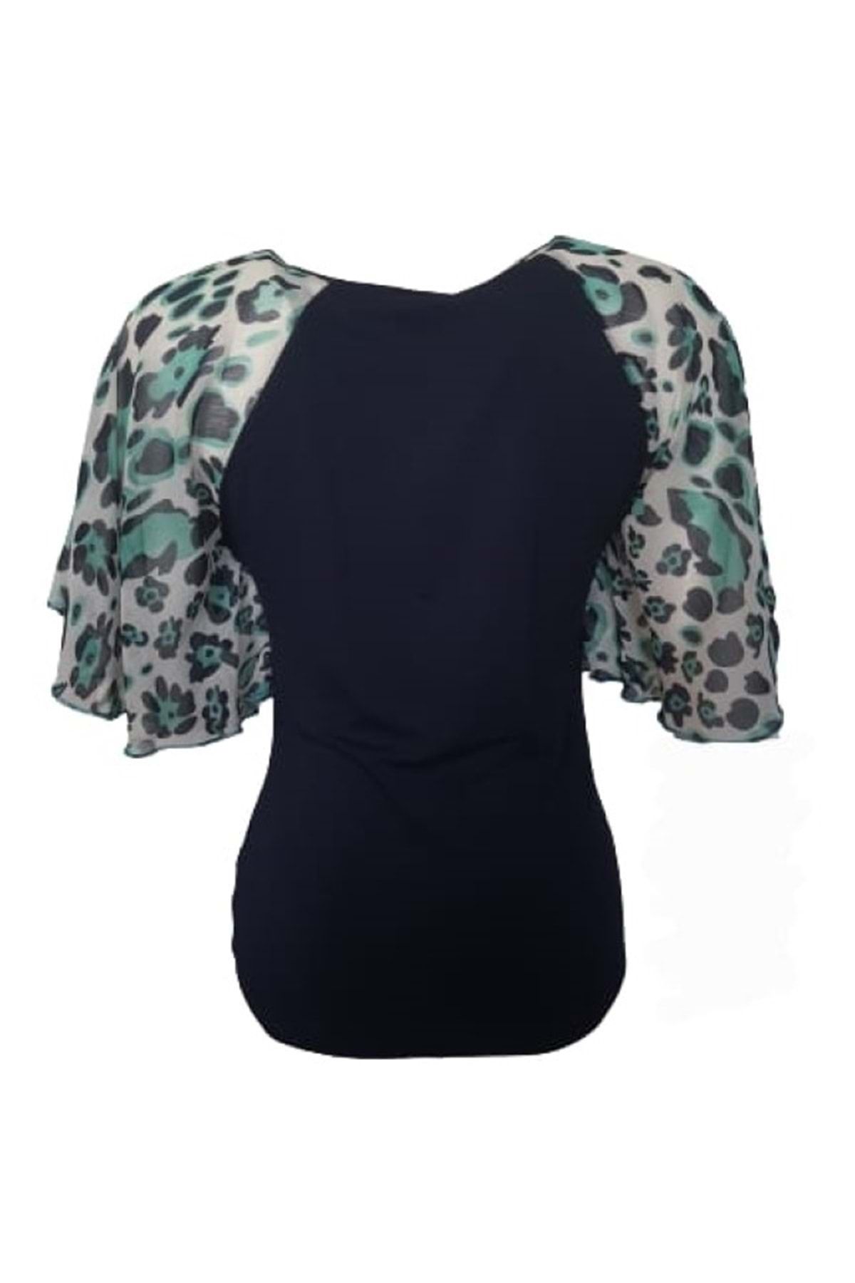 Pink Dreams-Pink Dream Fashion Women's Combed Cotton Blouse P-02091 - Navy Blue 2